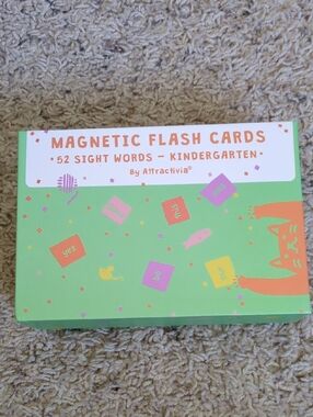 Magnetic Flash Cards — Kindergarten Sight Words (Green)